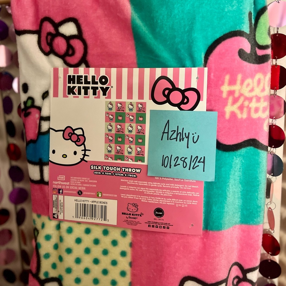 Hello Kitty Silk Touch Throw Blanket